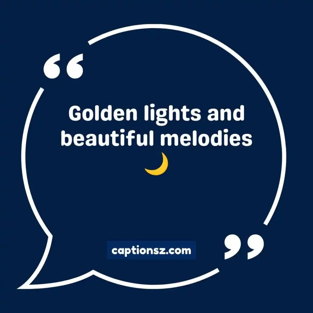 Aesthetic Concert Captions