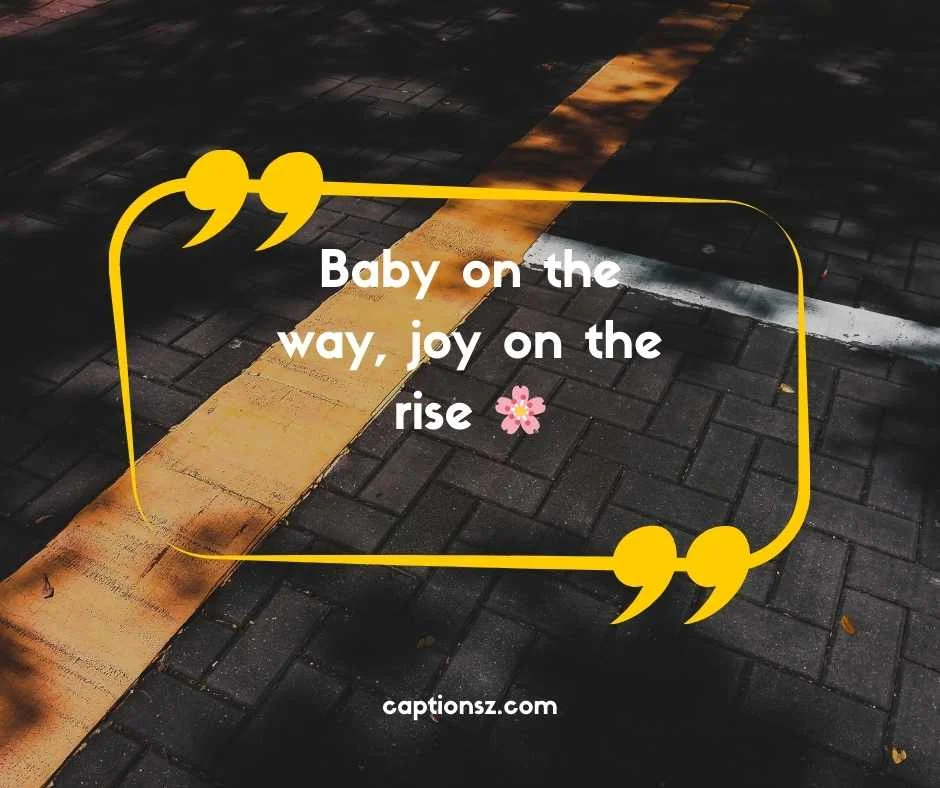 Cute Baby Shower Captions