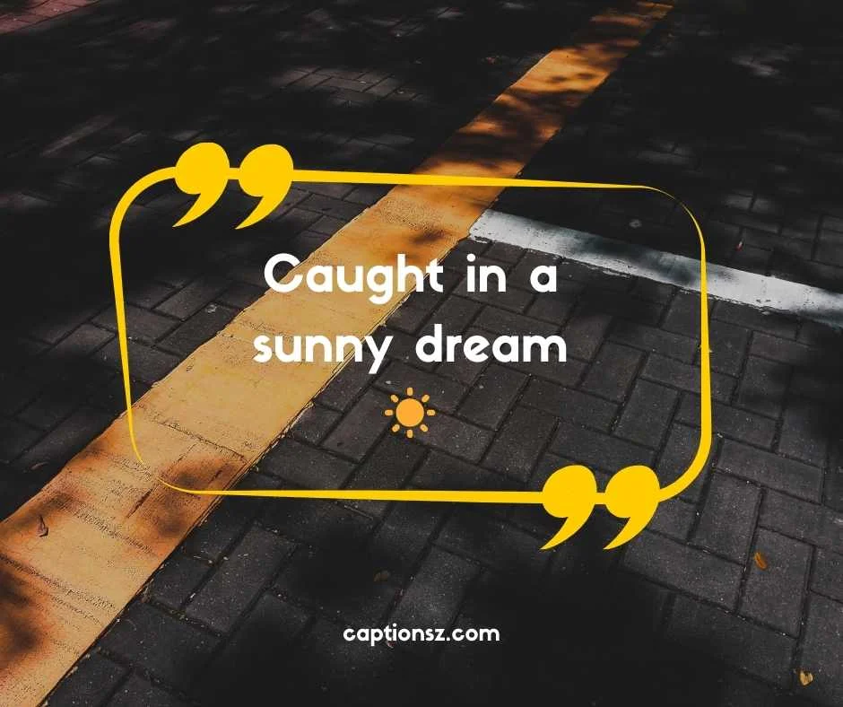 Cute golden hour captions