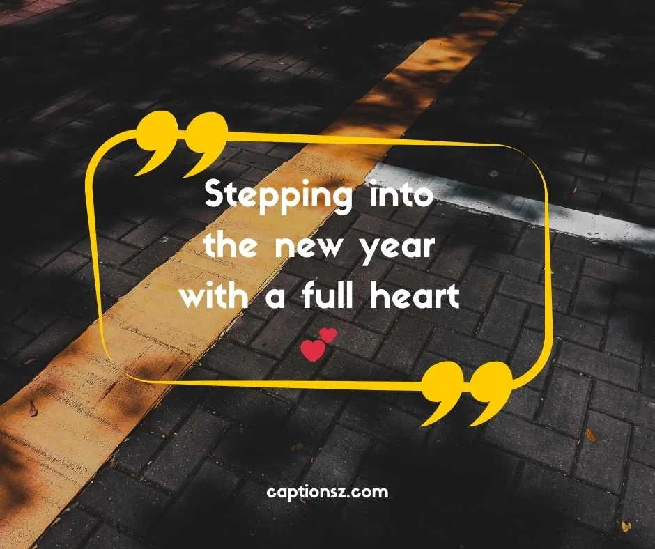 Cute New Year’s Captions