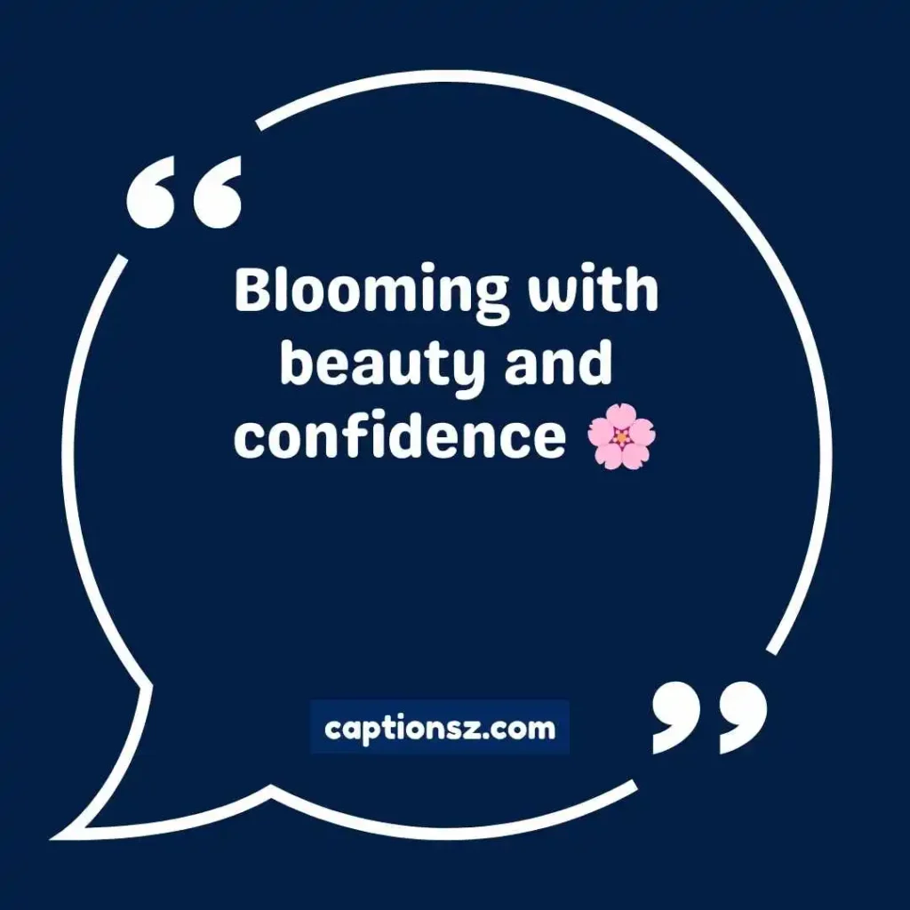 Flower Captions for Instagram for Girl