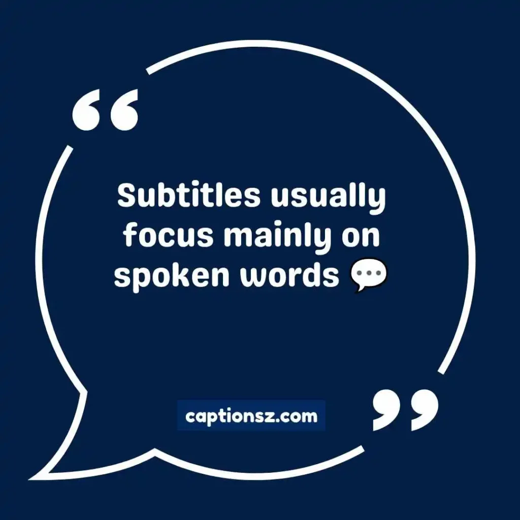 Is Open Caption Subtitles