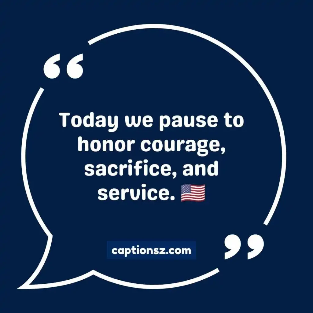 Memorial Day Instagram Captions for Business