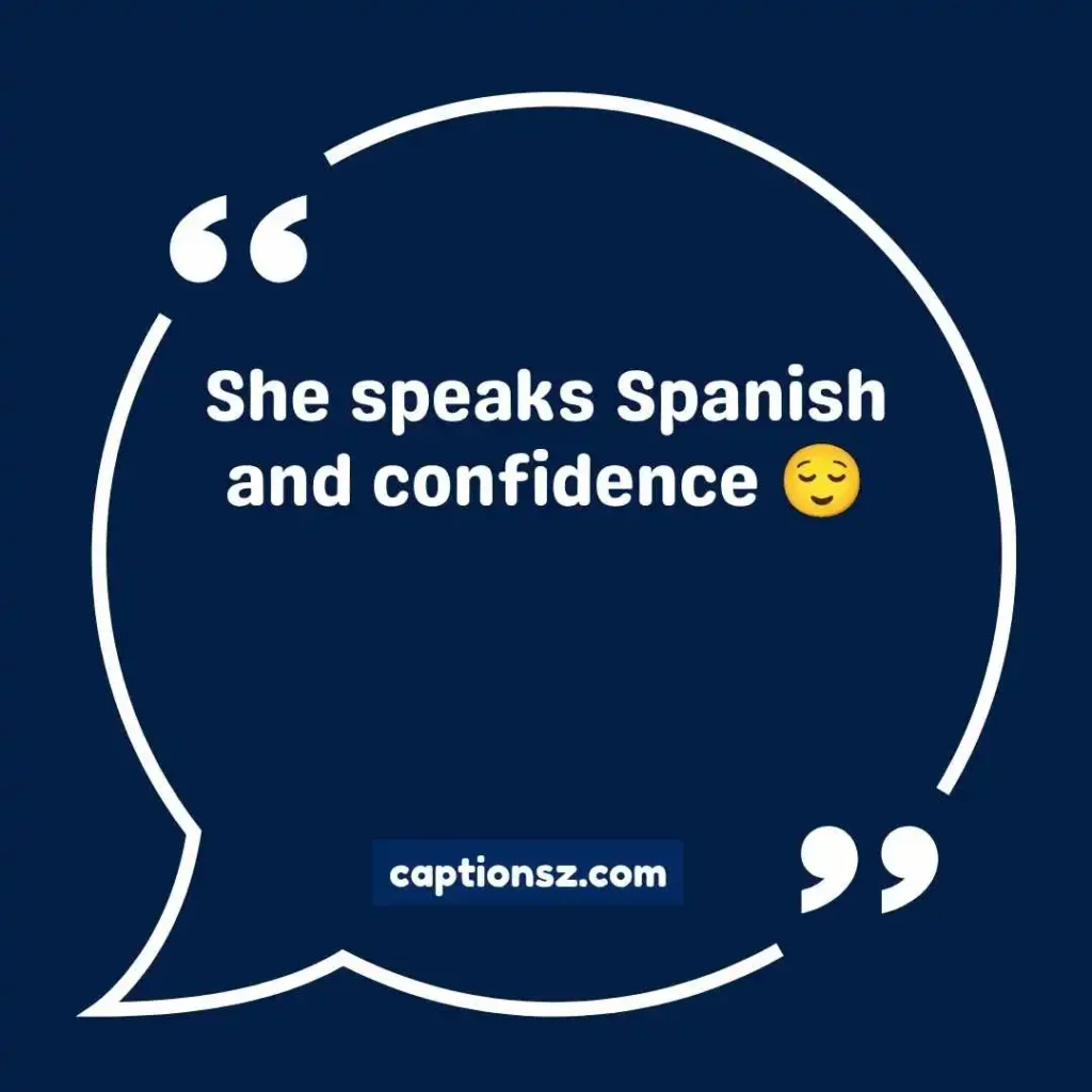 Spanish Captions for Instagram for Girl