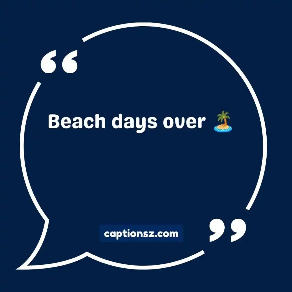 End of Summer Captions Short