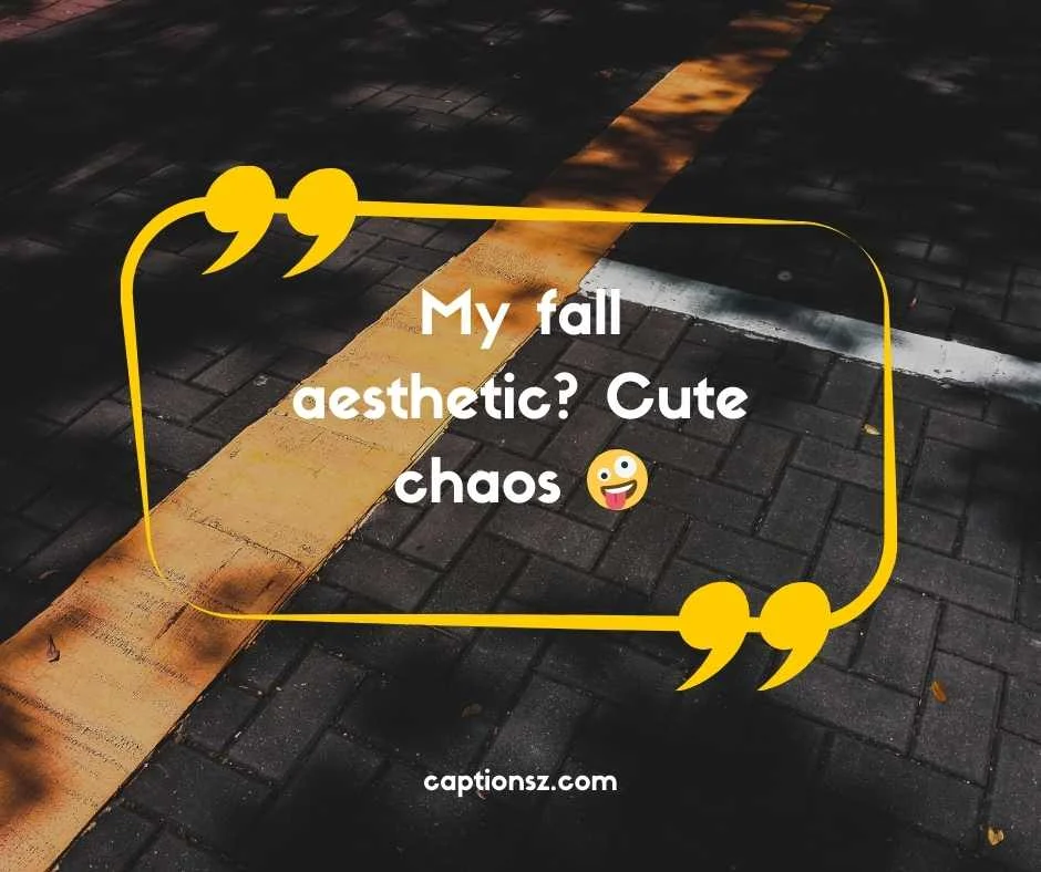 Funny Cute Fall Captions