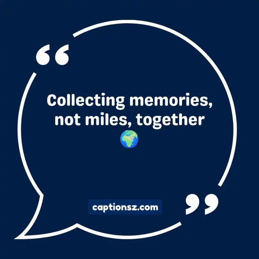 Road Trip Captions for Couples
