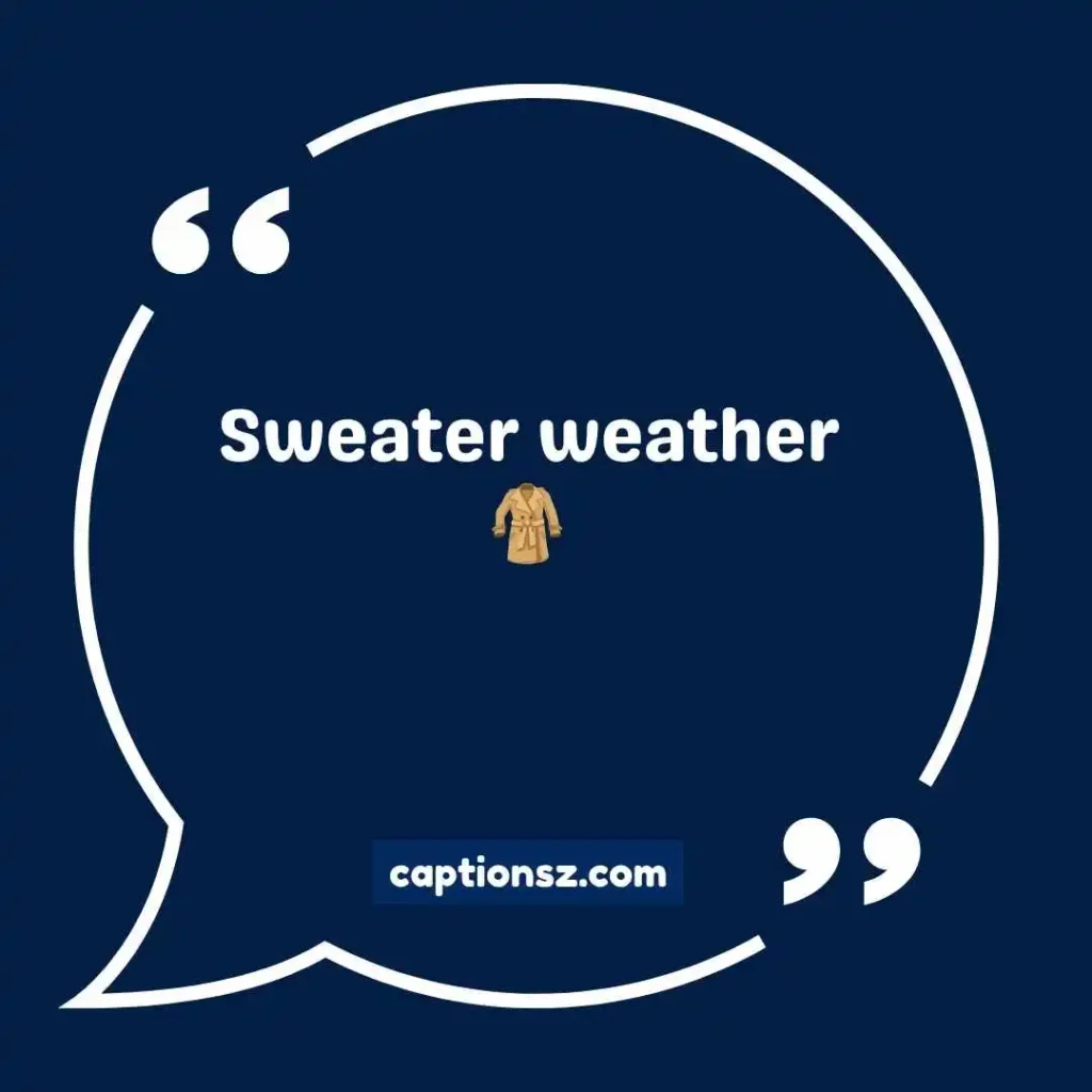 Short Autumn Captions