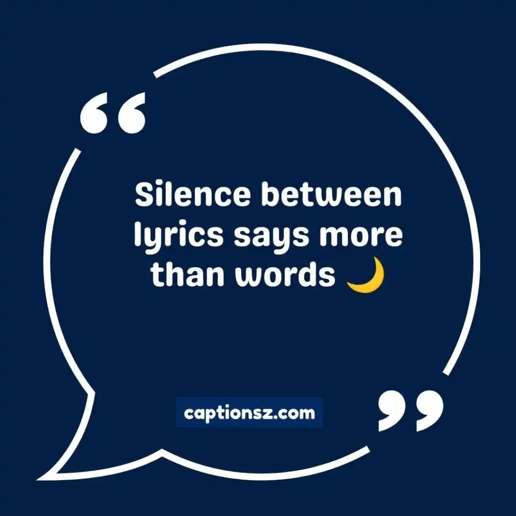 Deep Song Lyrics for Captions
