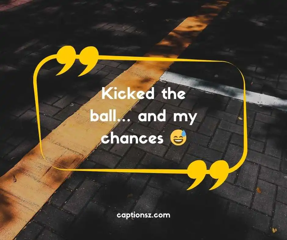Funny Short Football Captions