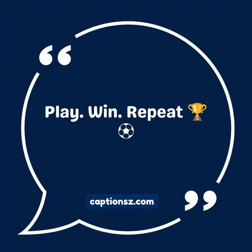 Short Football Captions for Instagram in English