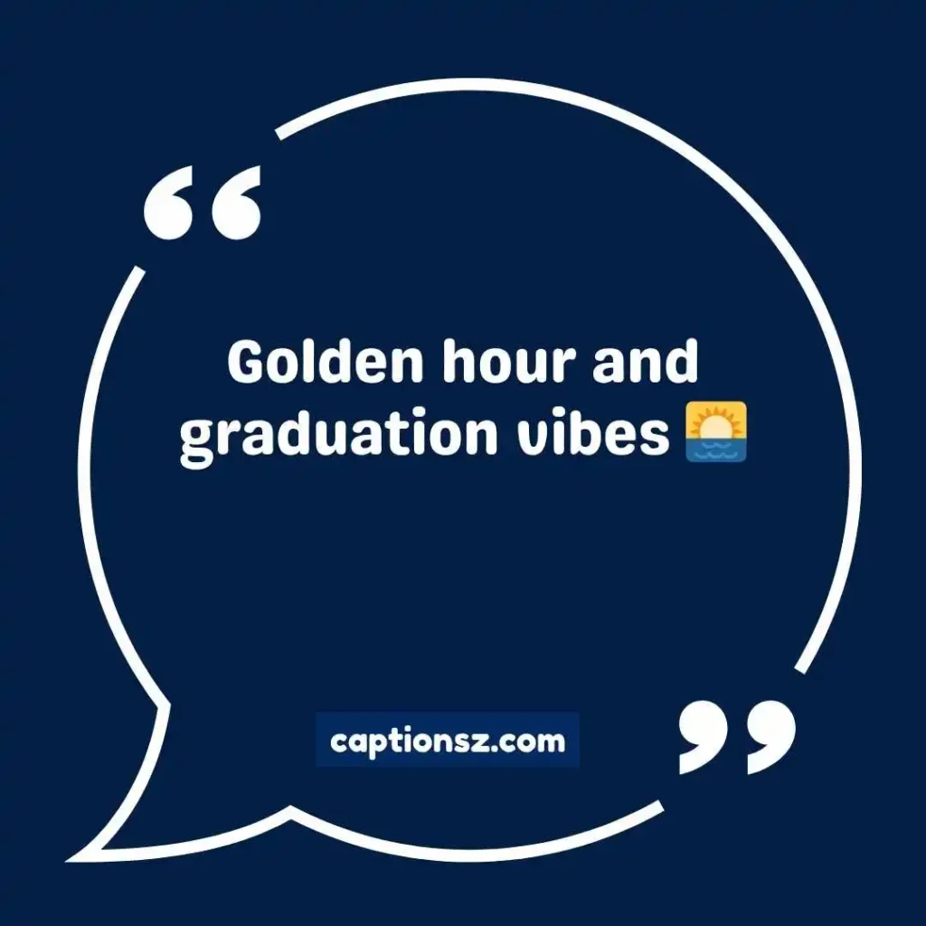 Aesthetic Graduation Captions