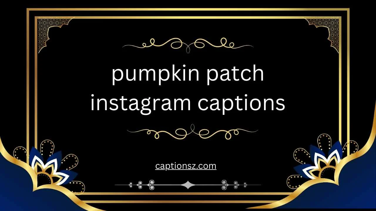 pumpkin patch instagram captions