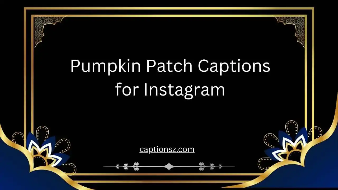 Pumpkin Patch Captions for Instagram
