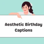 Aesthetic Birthday Captions